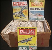 40+ Issues Popular Mechanics Magazines 1960's-1972