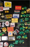 Large Collection of John Deere tractor Memorabilia