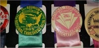 National Threshers Association Pinbacks 1963-2002