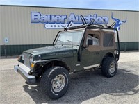 Sunday, May 15th Motorized May Online Only Vehicle Auction