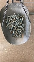 10.5 pounds of miscellaneous carriage bolts
