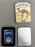 Unused camel Zippo lighter