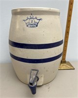 2 gallon Ransbottom pottery beverage jug no lid