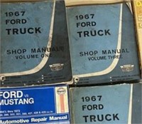 Assorted auto manuals