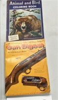 1944 coloring book - not been marked in, 1961 Gun