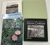 Assortment of nature books