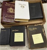 Assortment of bible - few are old