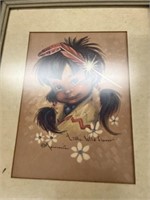 3 Native American prints - Monteacue