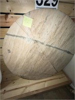 42" round marble top