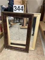 38H x 30W dresser mirror and 39H x 28W frame