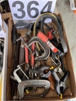 C Clamps and misc tools