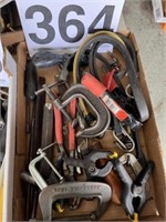 C Clamps and misc tools
