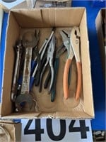 Pliers and wrenches