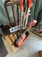 Assorted tools - rack not included
