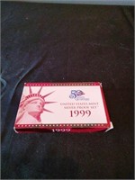 1999 United States mint silver proof set