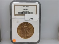 Coins & Jewelry Auction Tuesday 5/3 6 pm CST