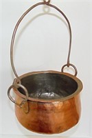 OLD COPPER KETTLE HEARTHWARE COOKING POT