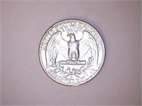 1964-D Washington Silver Quarter; (1)