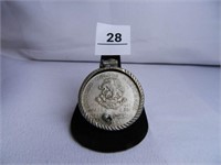 1951 Silver Cinco Peso; In Holder; .720 Silver