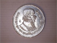 1958 Silver Un Peso