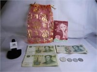 Asian Paper Currency & Coins