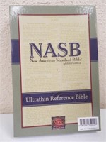 Bible, NASB, bonded leather cover, in box