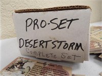 Desert Storm Pro Set Cards, complete set