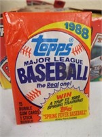 1988 Topps Baseball Bubble Gum Cards