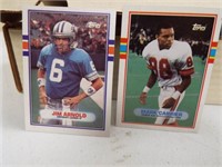 1989 Pro Set I, II and Topps Football Cards
