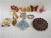 Jewelry - Pins/Brooches (10+)