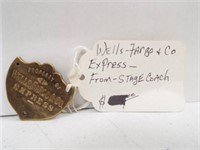 Wells Fargo Co Stagecoach Emblem