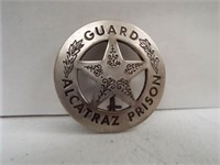 Alcatraz Prison Guard Badge