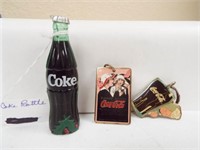 Coke Cola Keychain (2), Mini Bottle