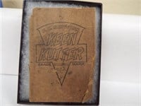 Keen Kutter Trade Mark, 2" x 4"