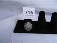 Queen Victoria Three Cent Coin; Date is illegible