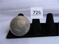 1965 Queen Elizabeth II Coin w/Churchill