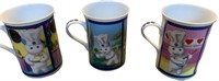 Pillsbury Doughboy Fine Porcelain Collector Mugs