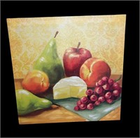 Canvas Fruit Painting