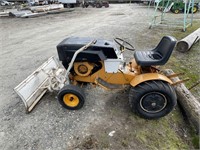Sears Lawn Tractor w/ Front  Blade