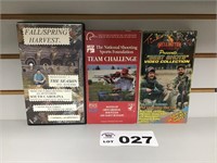 BEST SHOTS VHS, TEAM CHALLENGE VHS, FALL/SPRING