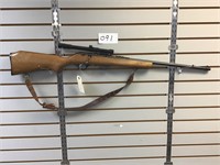 MARLIN BOLT ACTION 22 CAL W GLENFIELD SCOPE 4/15