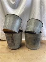 galvanized pails