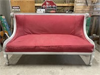 large antique couch