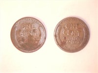 Wheatback Pennies; (5); 1910S; 1913; 1916D-(2)