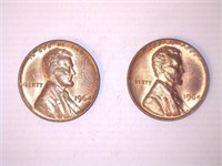 1960's Lincoln Memorial Pennies; 1964-(2)