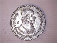 Mexican Coins; 1906 Silver Ten Centavos