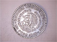 Mexican Coins; 1906 Silver Ten Centavos