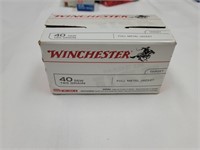 100rds Winchester 40 S&W