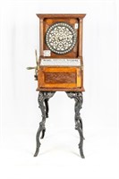 Arcade Medal Stamping Machine w/ Wrought Iron Legs