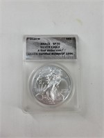ANACS SP70 Silver Eagle A First Strike Coin